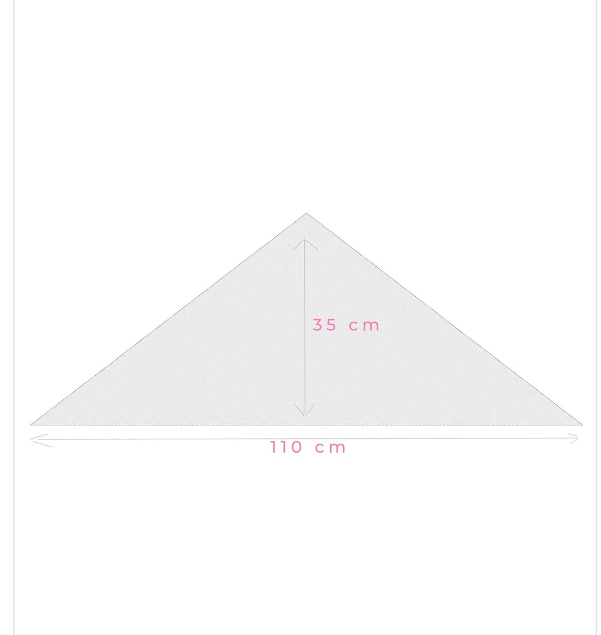 SJAALMANIA COSY triangle small black