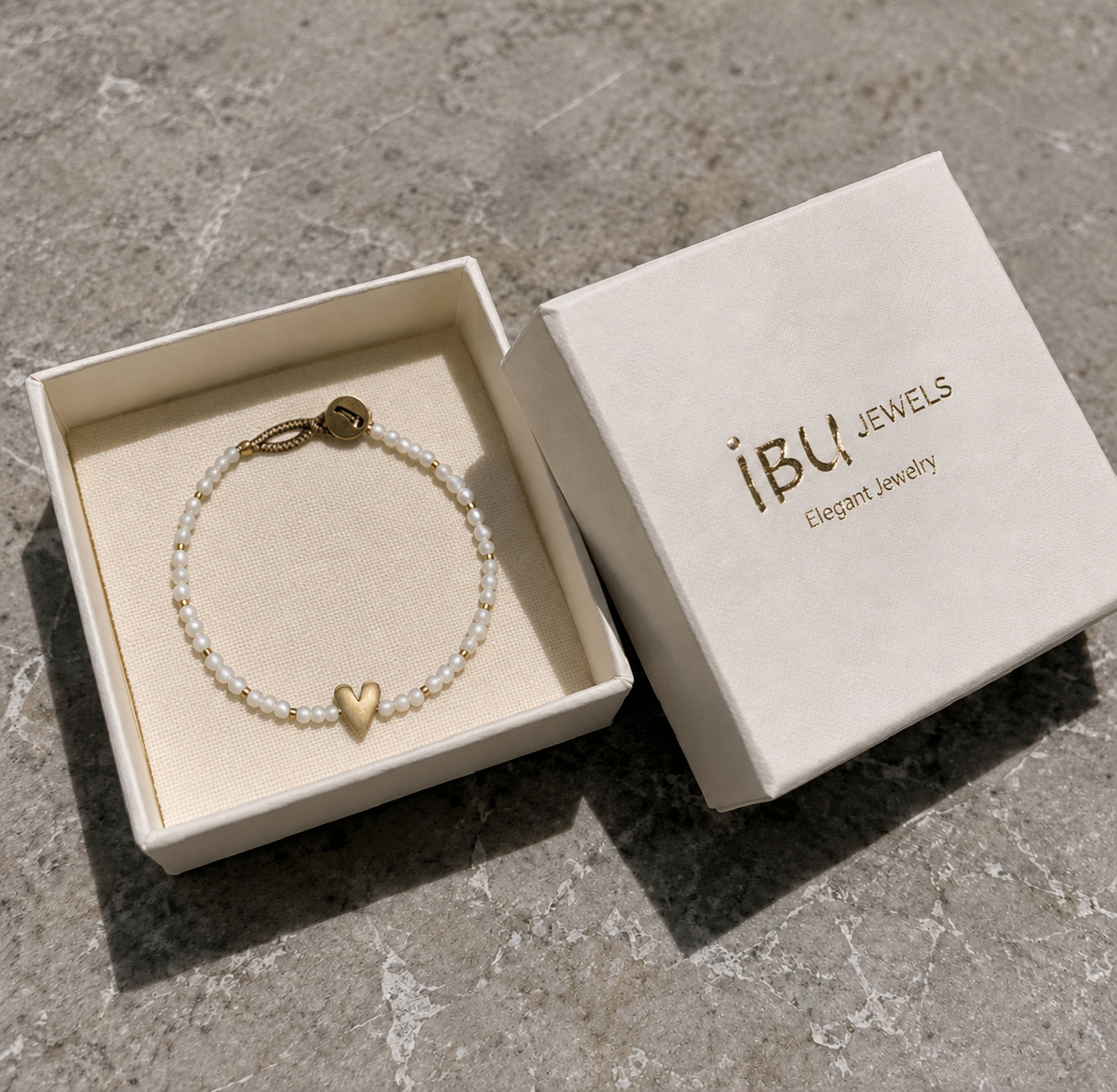 IBU JEWELS Armband LULU Rosie Mother of Pearl