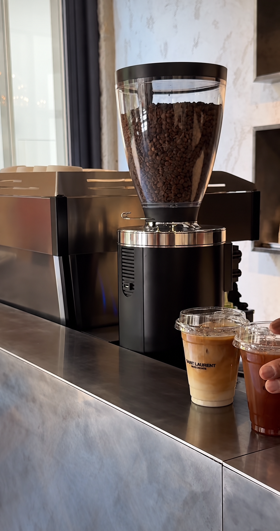 Coffee, fashion and a touch of luxury — what else do you need?