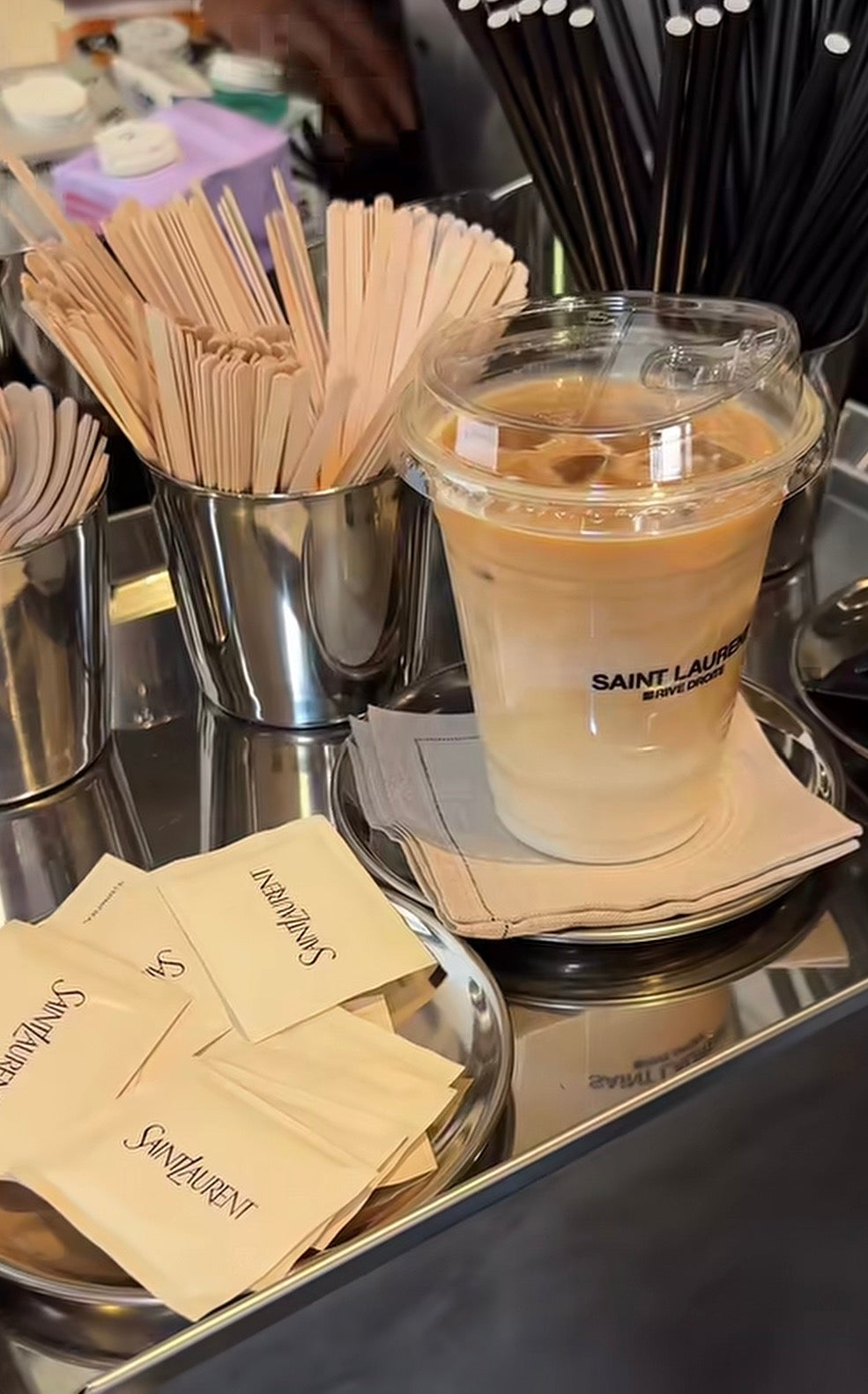 Coffee, fashion and a touch of luxury — what else do you need?