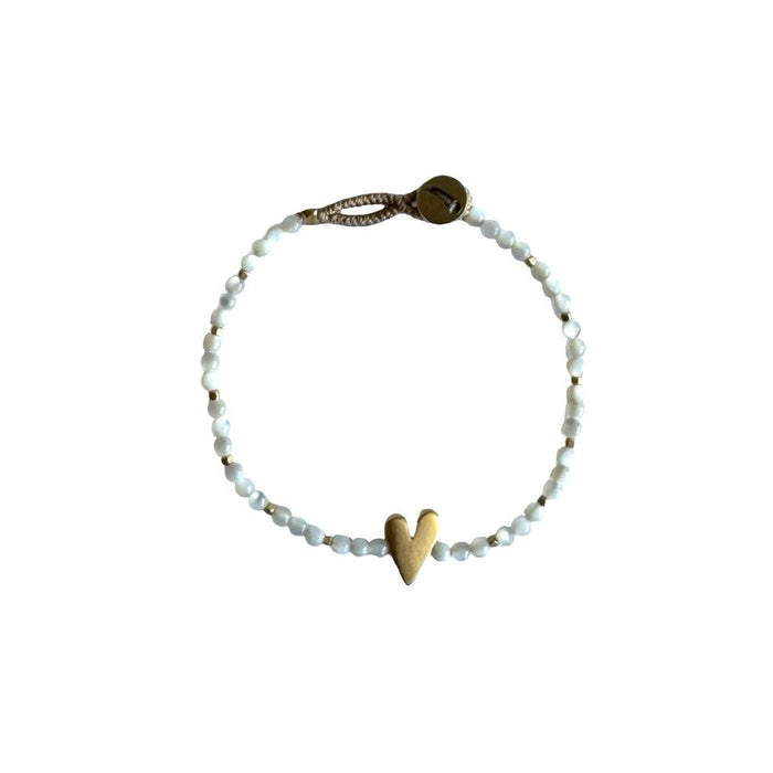 IBU JEWELS Armband LULU Rosie Mother of Pearl