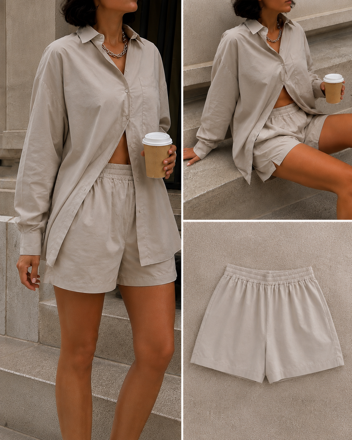 STIJLSTUDIO the boyfriend short