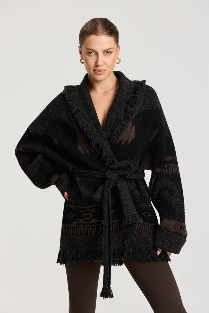 DEBLON Ymke vest bruin black