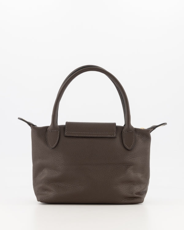 STIJL STUDIO Chantal tas leer donkerbruin