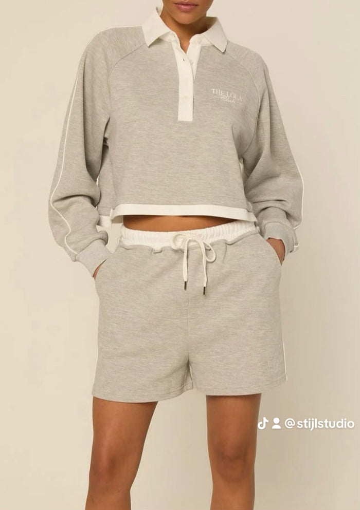 THE LOLA CLUB Kaya polo sweater