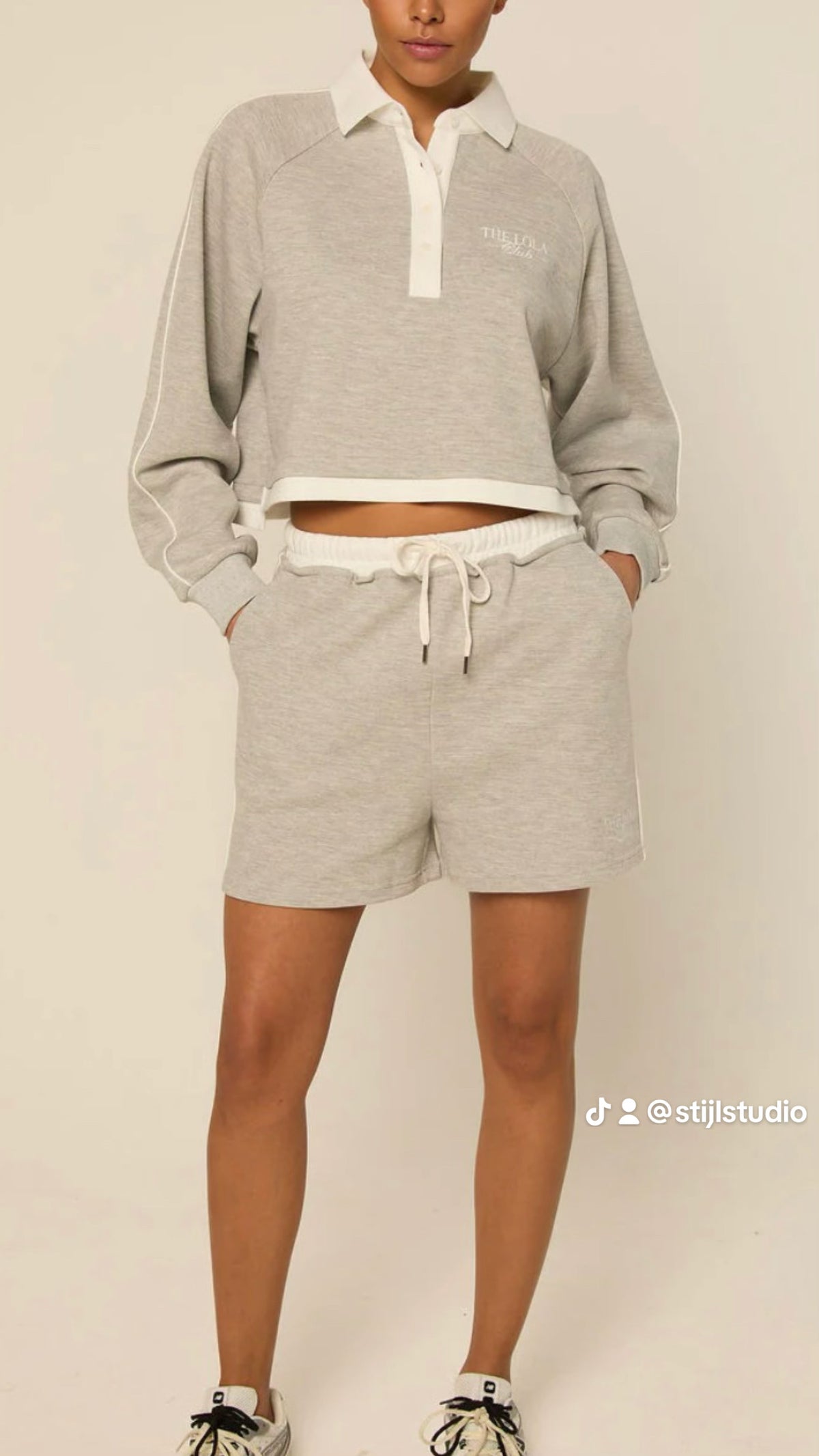 THE LOLA CLUB Kaya polo sweater