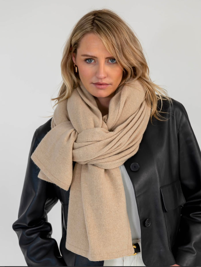 SJAALMANIA Cosy Chic Sjaal Light Beige