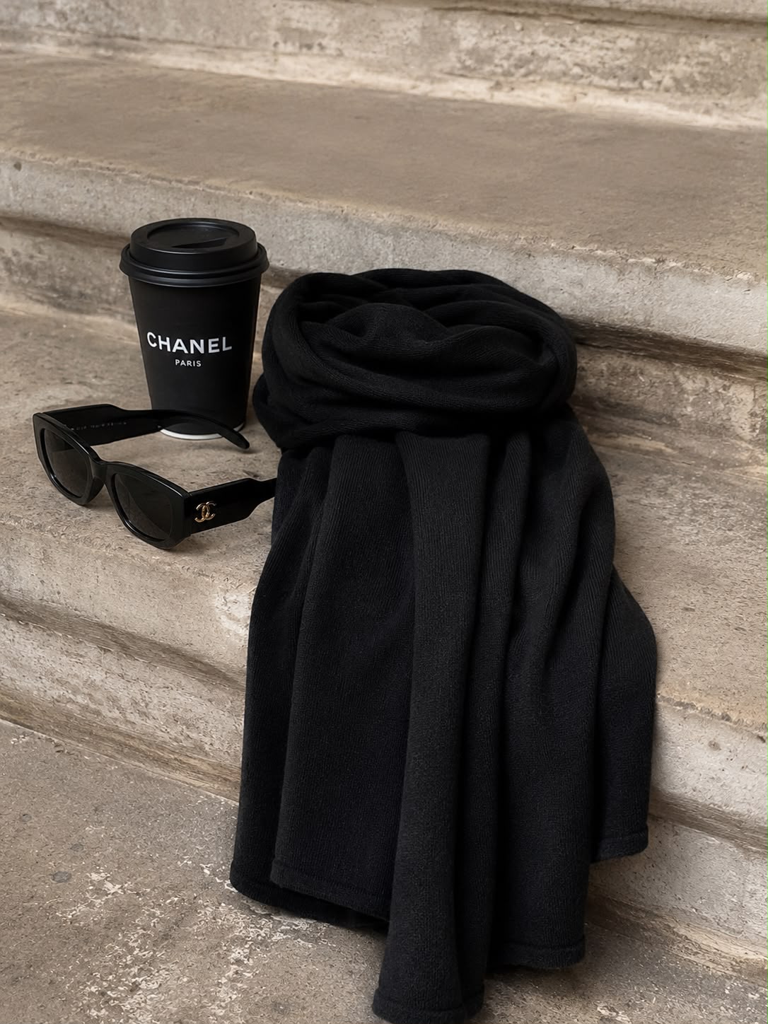 SJAALMANIA Cosy Chic Sjaal Black
